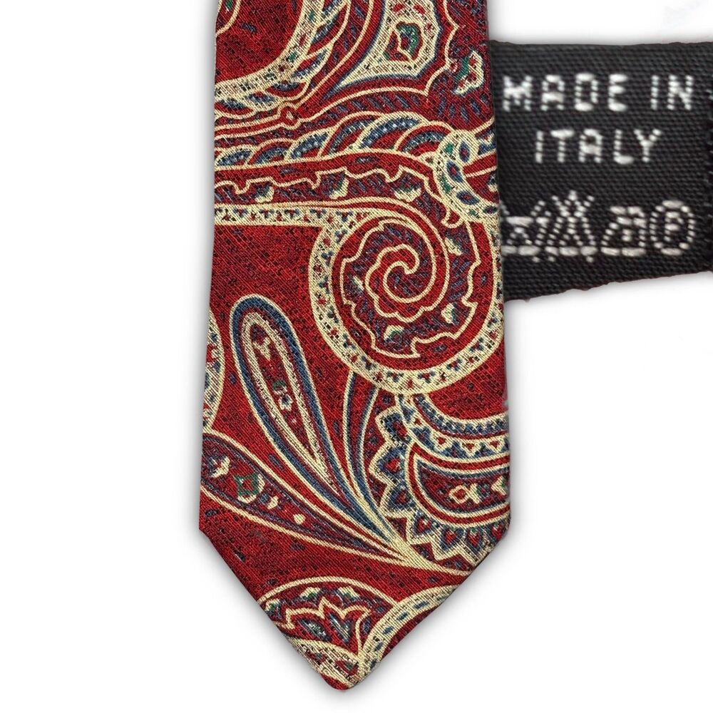 Vintage Bullock & Jones Italian Silk Tie